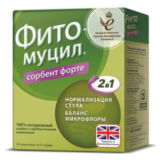 Фитомуцил Сорбент Форте саше 5г №10