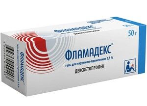 Фламадекс Гель для наружного применения 2,5 % 50 г