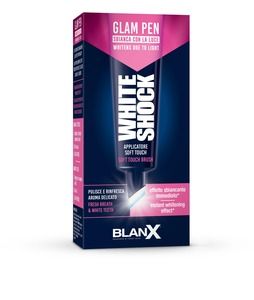 Blanx White Shock Glam Smile Gel Pen Карандаш медицинский отбеливающий гелевый для зубов 12 мл