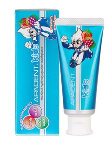 Apadent Kids Паста зубная детская реминерализующая 60 г