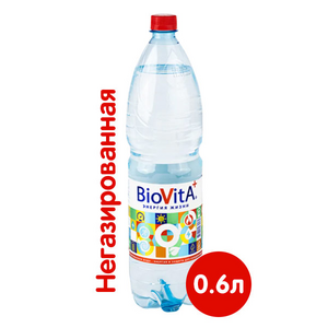 BioVita Биовита Вода питьевая негазированная для детей с 3-х лет 0,6 л ПЭТ