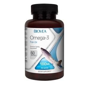 Biovea Омега-3 рыбий жир Капсулы 1000 мг 60 шт