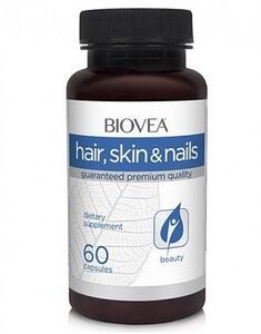 Biovea Кожа Волосы Ногти Капсулы 60 шт