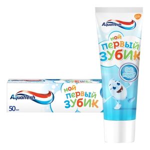 Aquafresh Мой первый зубик зубная паста 50 мл