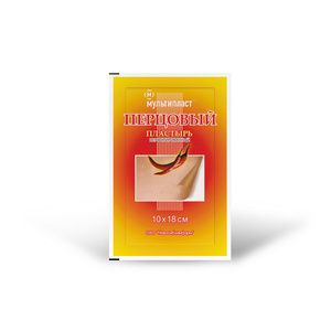 Пластырь перцовый перфорированный 10 х 18 см