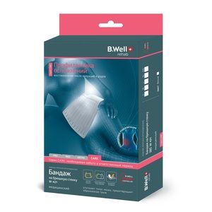 B.Well Бандаж на брюшную стенку W-421 M белый