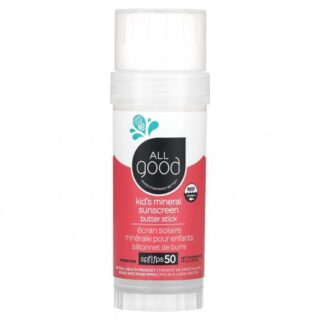 All Good Products, Детское минеральное солнцезащитное масло в стиках, SPF 50, 78 г (2,75 унции)