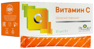 Mirrolla Витамин С 900 мг Порошок 5 г Саше 10 шт