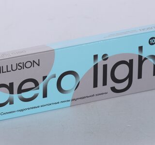 Линзы ILLUSION Aero Light контактные 2 недели (диоптрия -4,5), 10 шт