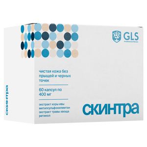 GLS Скинтра Капсулы по 400 мг 60 шт