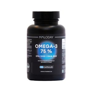 Moloday Омега 3 Капсулы 750 мг 90 шт