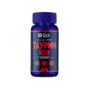 GLS Таурин 1000 Капсулы по 400 мг 90 шт