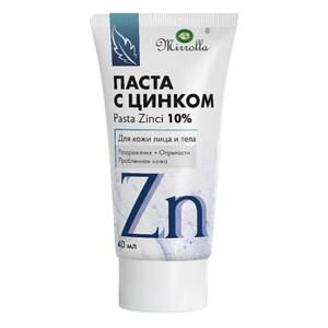 Mirrolla Паста с цинком 10% 40 мл