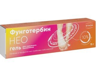Фунготербин НЕО гель д мест.прим. 15г