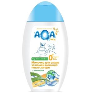 AQA baby Молочко для ухода за кожей малыша после загара 250 мл