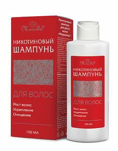 Mirrolla никотиновый Шампунь для роста волос 150 мл