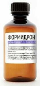 Формидрон раствор для наружного применения спиртовой 50 мл