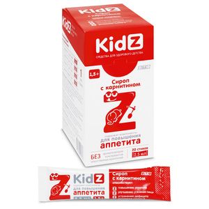 Kidz с карнитином Сироп в стиках 2,5 мл 20 шт