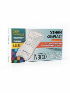 Narcocheck Тест мультипанель 3 видов наркотиков