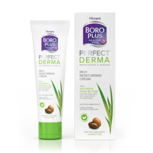 Boro Plus Perfect Derma Крем для лица и тела интенсивный увлажняющий с ветивером и Маслом ши 80 мл