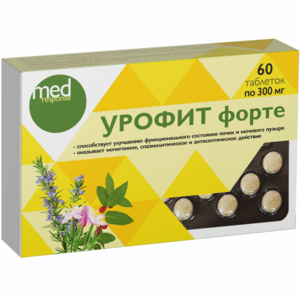 Medresponse Урофит форте Таблетки 60 шт