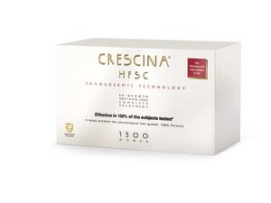 Crescina Transdermic HFSC 1300 20+20 комплекс Лосьонов для возобновления роста и против выпадения волос для женщин 40 шт