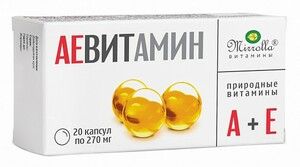 Mirolla АЕ витамин Капсулы 20 шт