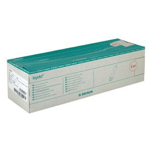 B.Braun Omnifix Шприц 3-х компонентный съемная игла 21G (0,8мм x40мм) 5 мл 100 шт