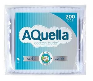 Aquella Ватные Палочки ПЭТ 200 шт