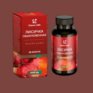 Экстракт Лисичка обыкновенная Clover Labs 60 капсул