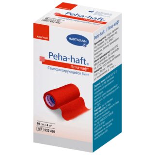 Пеха-Хафт Бинт Эластичный Когезивный 10Смх4м Красный