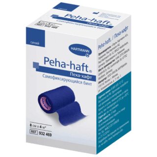 Пеха-Хафт Бинт Эластичный Когезивный 8Смх4м Синий