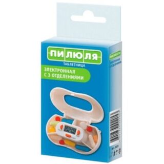 Таблетница Для 3 Видов Продукции Электронная С Таймером