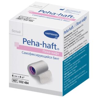 Пеха-Хафт Бинт Эластичный Самофиксирующийся 6Смх4м №1 Белый