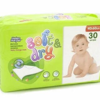 Пеленки Хелен Харпер 40Х60см Впитывающие Д/Дет №30
