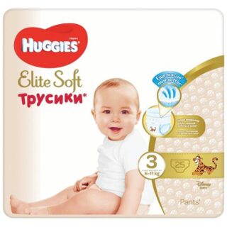 Хаггис Элит Софт Подгузники-Трусики Разм.3 (6-11Кг) №25