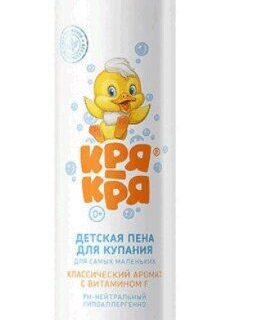Кря-Кря Пена Для Купания Детский От Макушки До Пяток С Вит.f Фл.250Мл