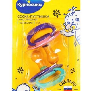 Курносики Пустышка Латексная Классическая 3+ №2