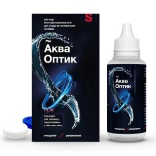 Акваоптик Раствор Д/Ухода За Контактными Линзами Фл.60Мл N1