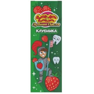 Лава Лава Паста Зубная Для Детей 6-14 Лет 50Мл Клубника