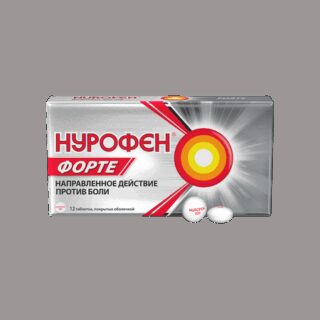 Нурофен Форте Таб.п.о.400Мг №12