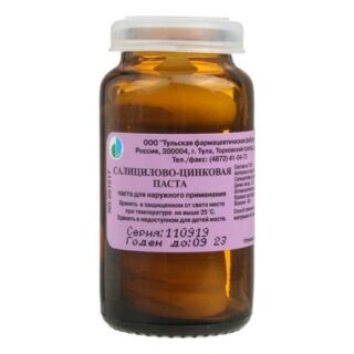 Салицилово-Цинковая Паста Бан.25Г
