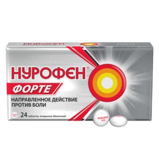 Нурофен Форте Таб.п.о.400Мг №24