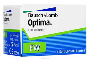 Bausch&Lomb Optima FW Контактные линзы плановой замены -3,75 4 шт