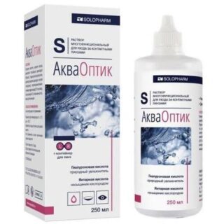 РАСТВОР ДЛЯ ЛИНЗ ГРОТЕКС АКВАОПТИК 250 мл